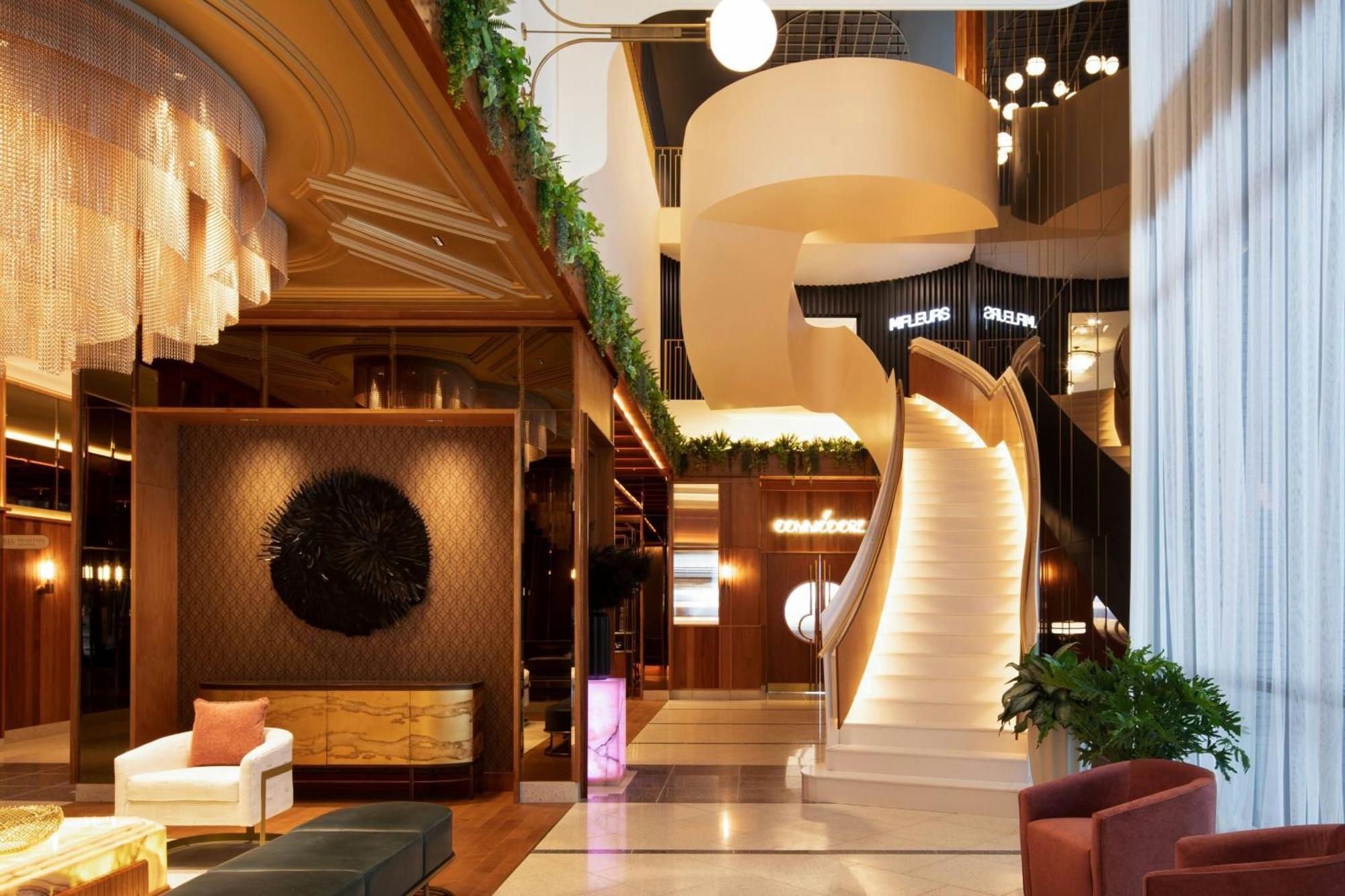 Honeyrose Hotel, Montreal, A Tribute Portfolio Hotel Zewnętrze zdjęcie The lobby of the hotel